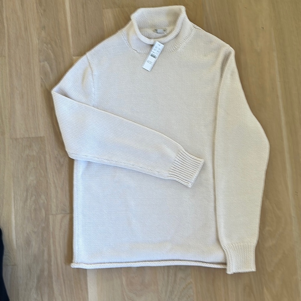 J Crew Men’s roll neck sweater